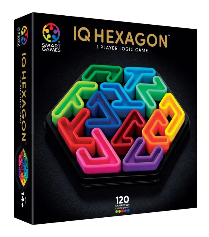 Smartgames | IQ Hexagon | 120 Opdrachten | 14+ - Kleine Eland
