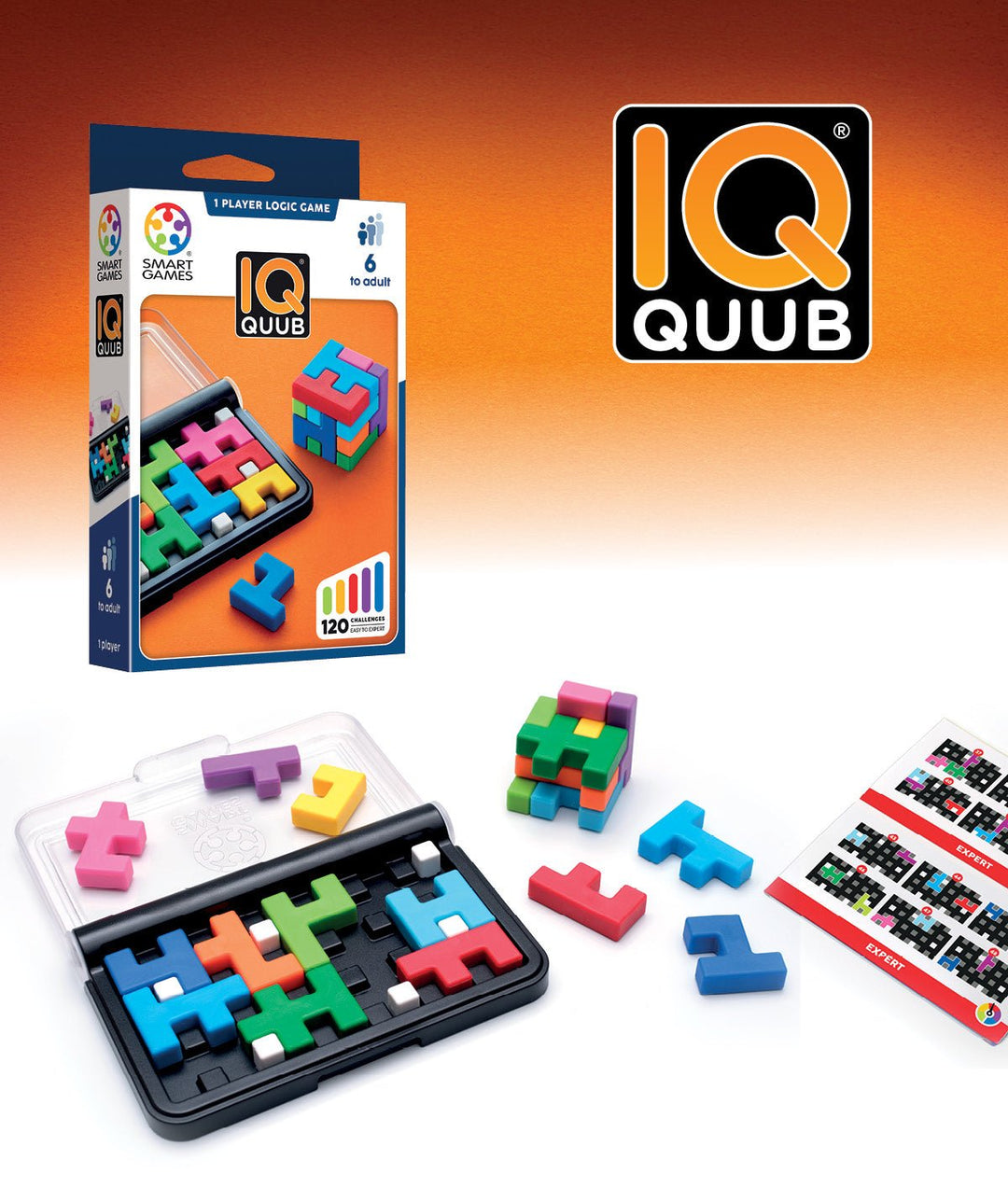 Smartgames | IQ Quub | 6+ - Kleine Eland