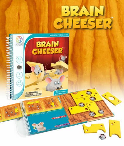 Smartgames | Magnetic Travel Game | Brain Cheeser | 6+ - Kleine Eland