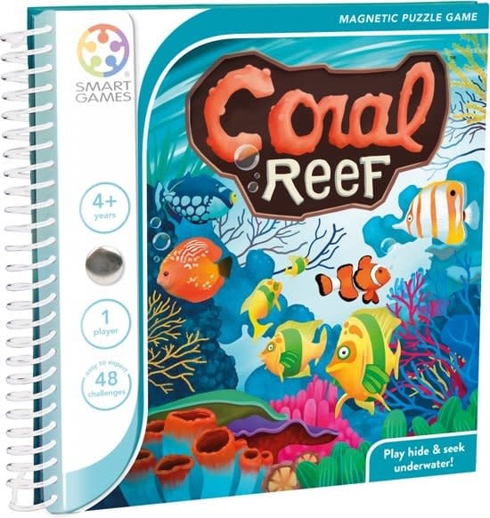 Smartgames | Magnetic Travel Game | Coral Reef | 4+ - Kleine Eland