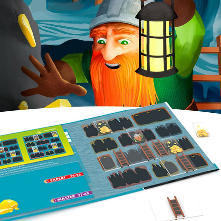 Smartgames | Magnetic Travel Game | Goldmine | 7+ - Kleine Eland