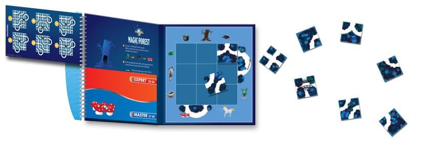 Smartgames | Magnetic Travel Game | Magic Forest | 8+ - Kleine Eland