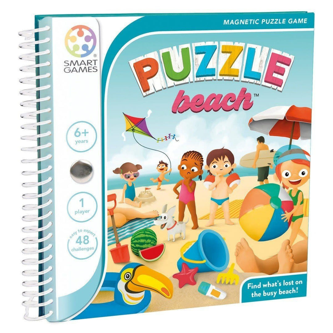 Smartgames | Magnetic Travel Game | Puzzle Beach | 6+ - Kleine Eland