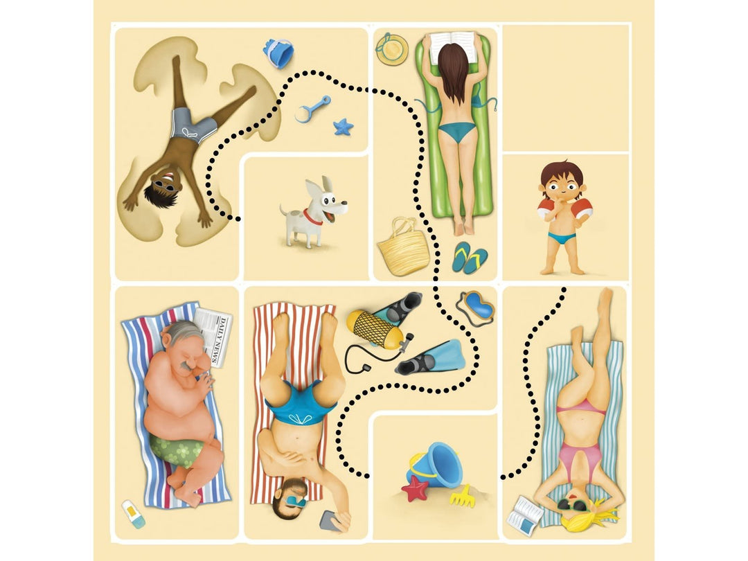 Smartgames | Magnetic Travel Game | Puzzle Beach | 6+ - Kleine Eland