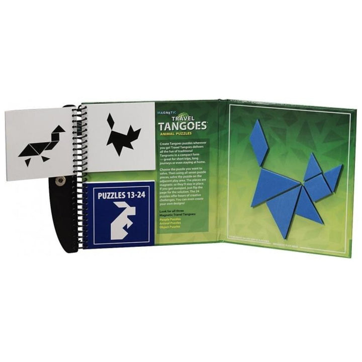 Smartgames | Magnetic Travel Game | Tangoes | Animals | 6+ - Kleine Eland