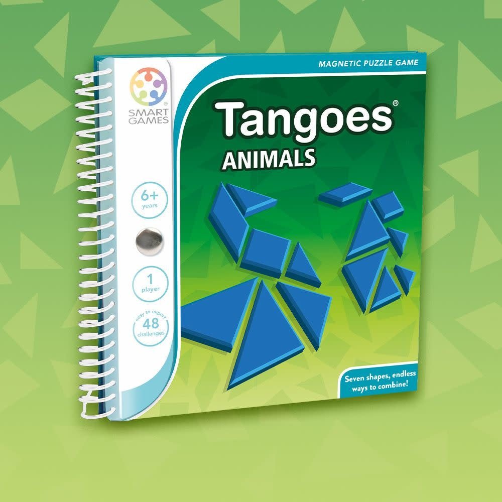 Smartgames | Magnetic Travel Game | Tangoes | Animals | 6+ - Kleine Eland