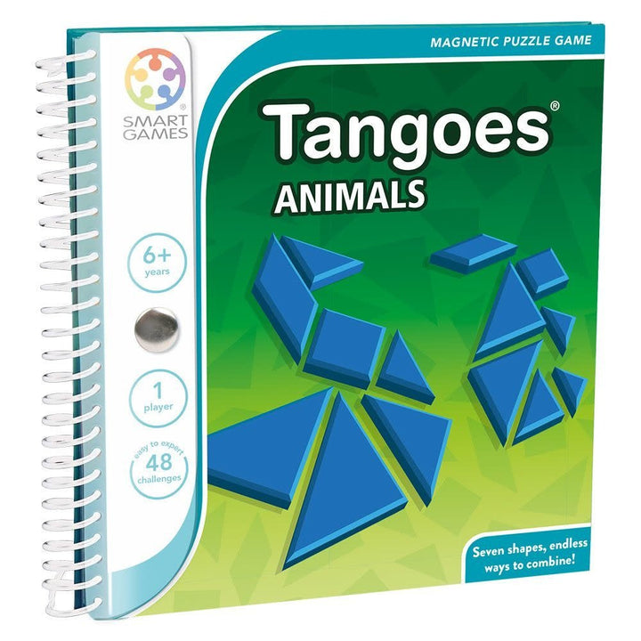 Smartgames | Magnetic Travel Game | Tangoes | Animals | 6+ - Kleine Eland