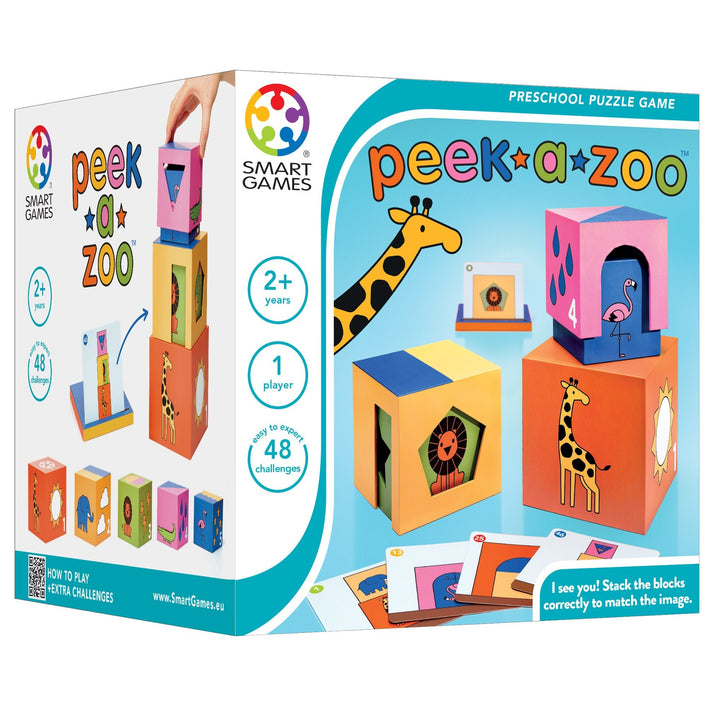 Smartgames | Peek-a-Zoo | 2+ - Kleine Eland