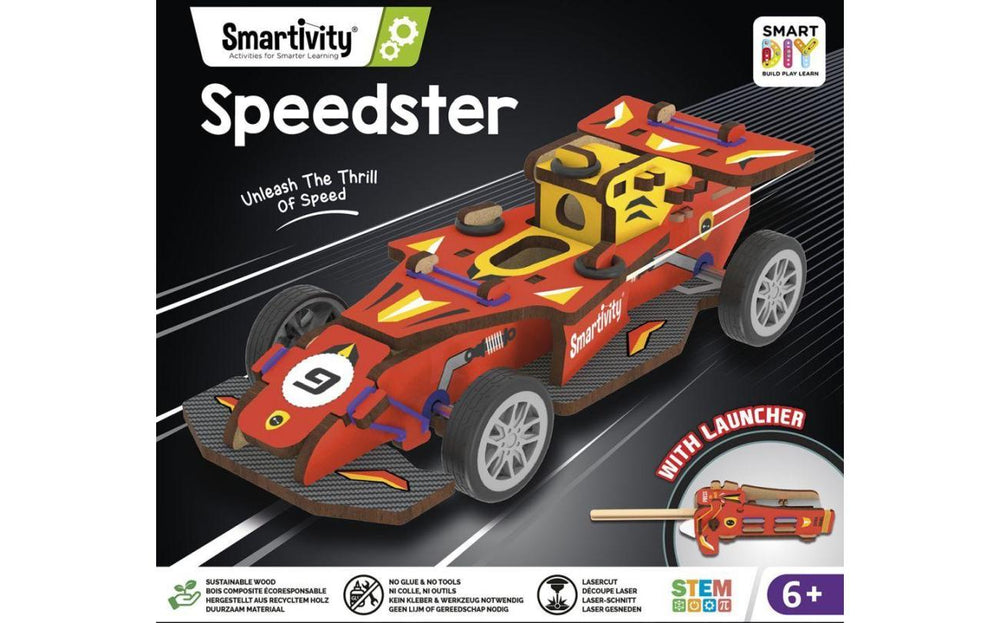 Smartivity | STEM Wheels Speedster | 6+ - Kleine Eland