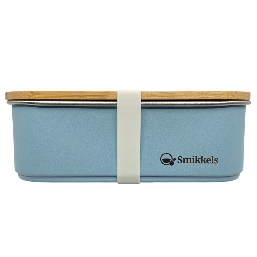Smikkels | RVS Lunchbox | Blauw - Kleine Eland