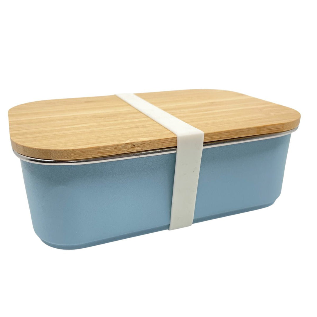 Smikkels | RVS Lunchbox | Blauw - Kleine Eland
