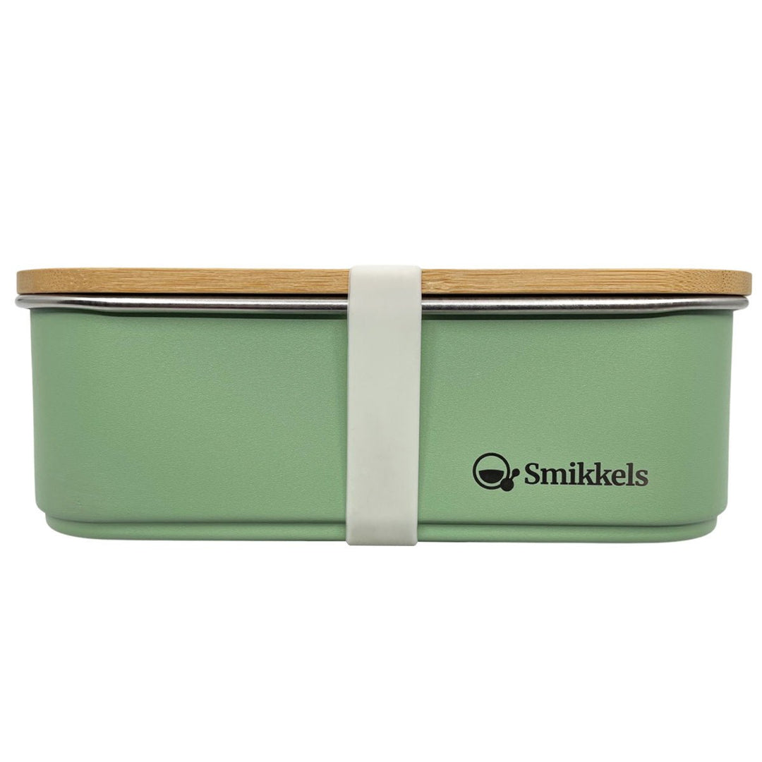 Smikkels | RVS Lunchbox | Groen - Kleine Eland