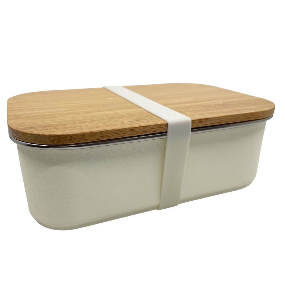 Smikkels | RVS Lunchbox | Zacht wit - Kleine Eland