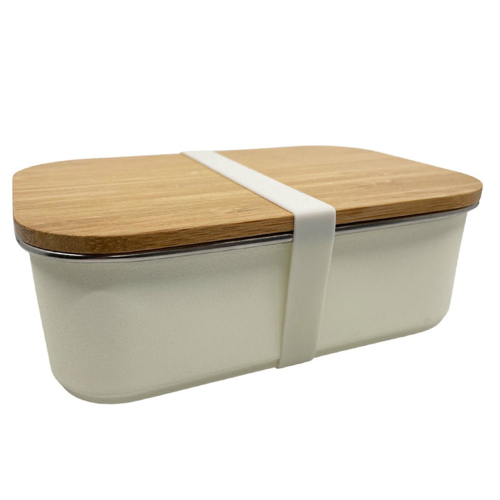 Smikkels | RVS Lunchbox | Zacht wit - Kleine Eland