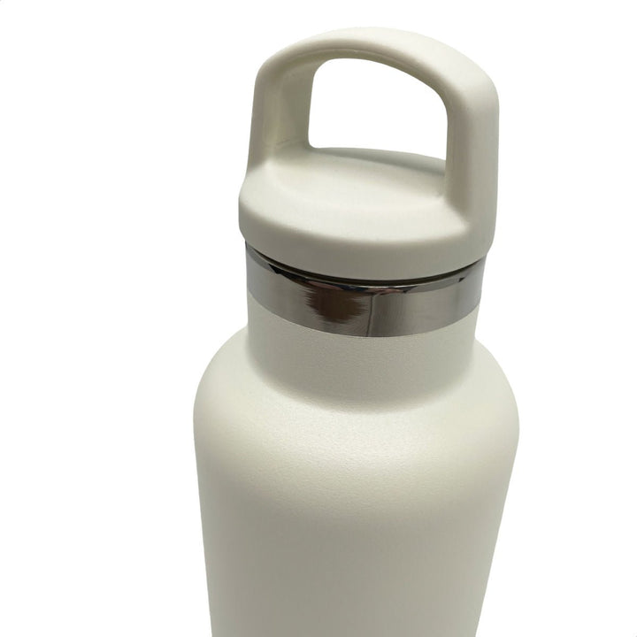 Smikkels | RVS Thermos drinkfles 350ml | Zacht Wit - Kleine Eland