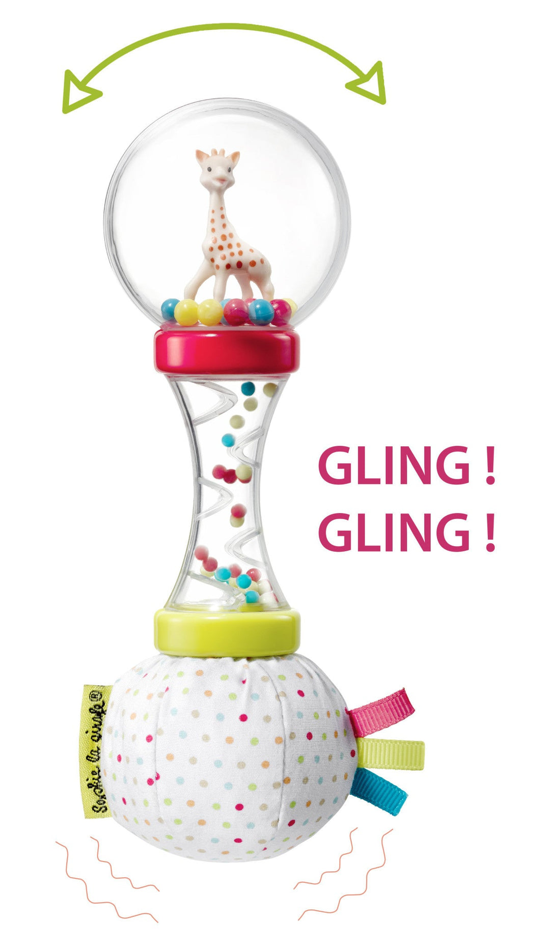 Sophie de Giraf | Maracas Rammelaar | Vulli | 3 maanden+ - Kleine Eland