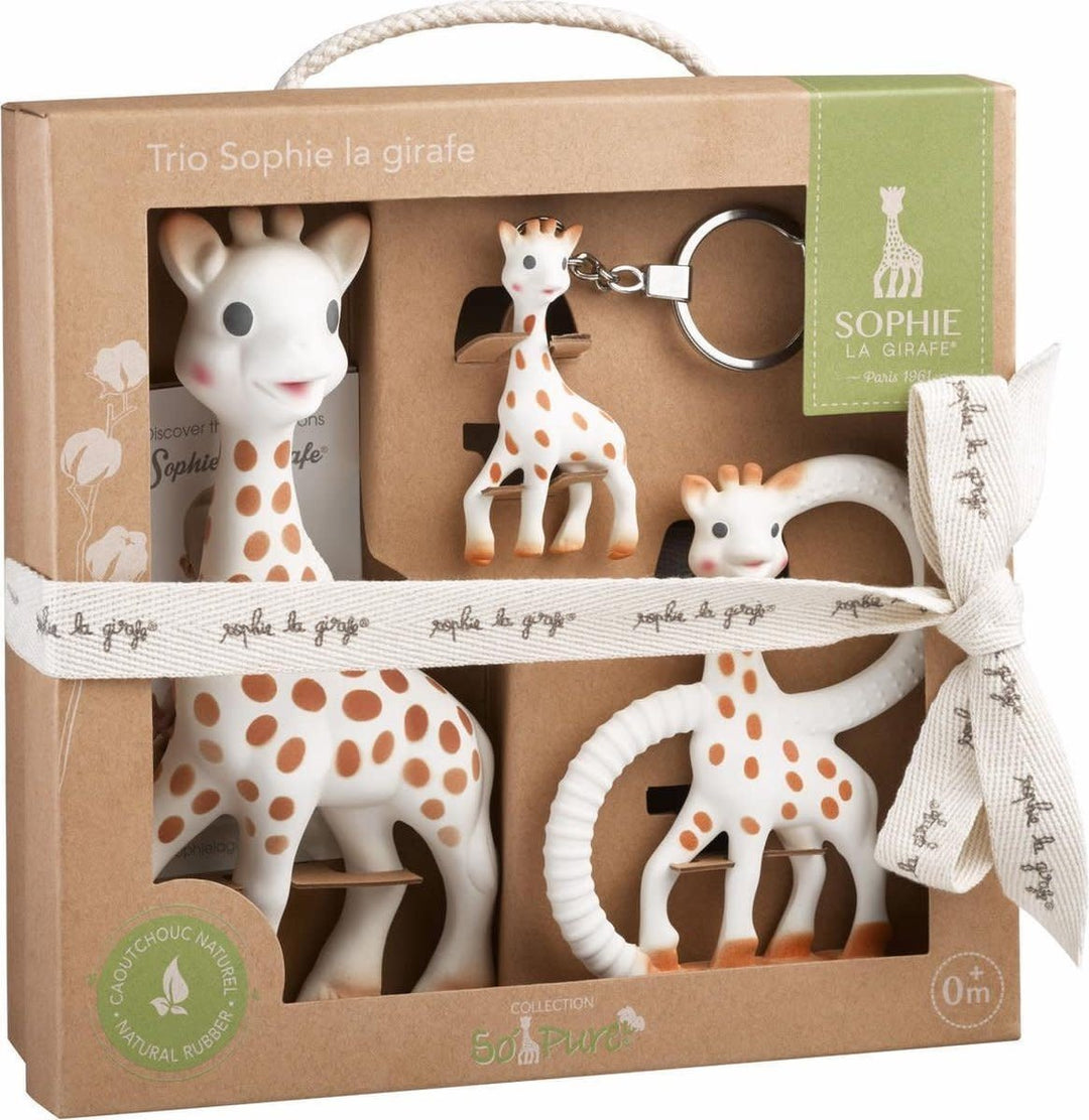 Sophie de Giraf | So'Pure | Trio | Cadeauset | 0+ - Kleine Eland