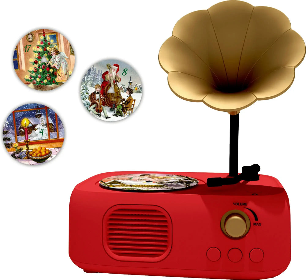 Muzikale adventskalender | Vintage grammofoon