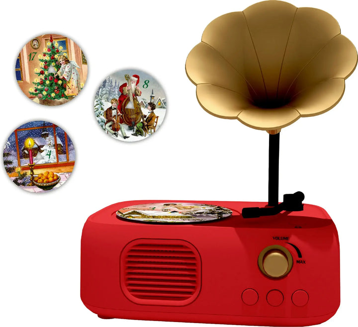 Coppenrath | Muzikale adventskalender | Vintage grammofoon