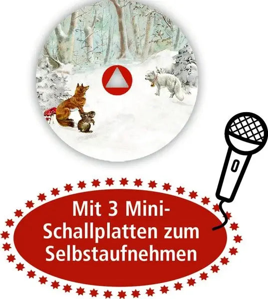 Coppenrath | Muzikale adventskalender | Vintage grammofoon