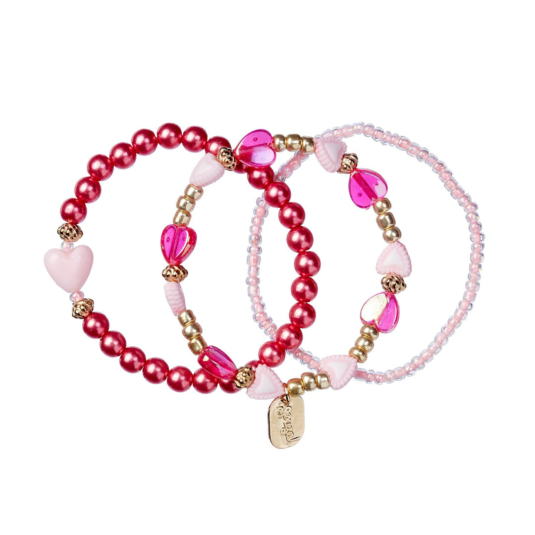 Souza Sieraden &amp; Accessoires | Armband Tara hart roze - Kleine Eland