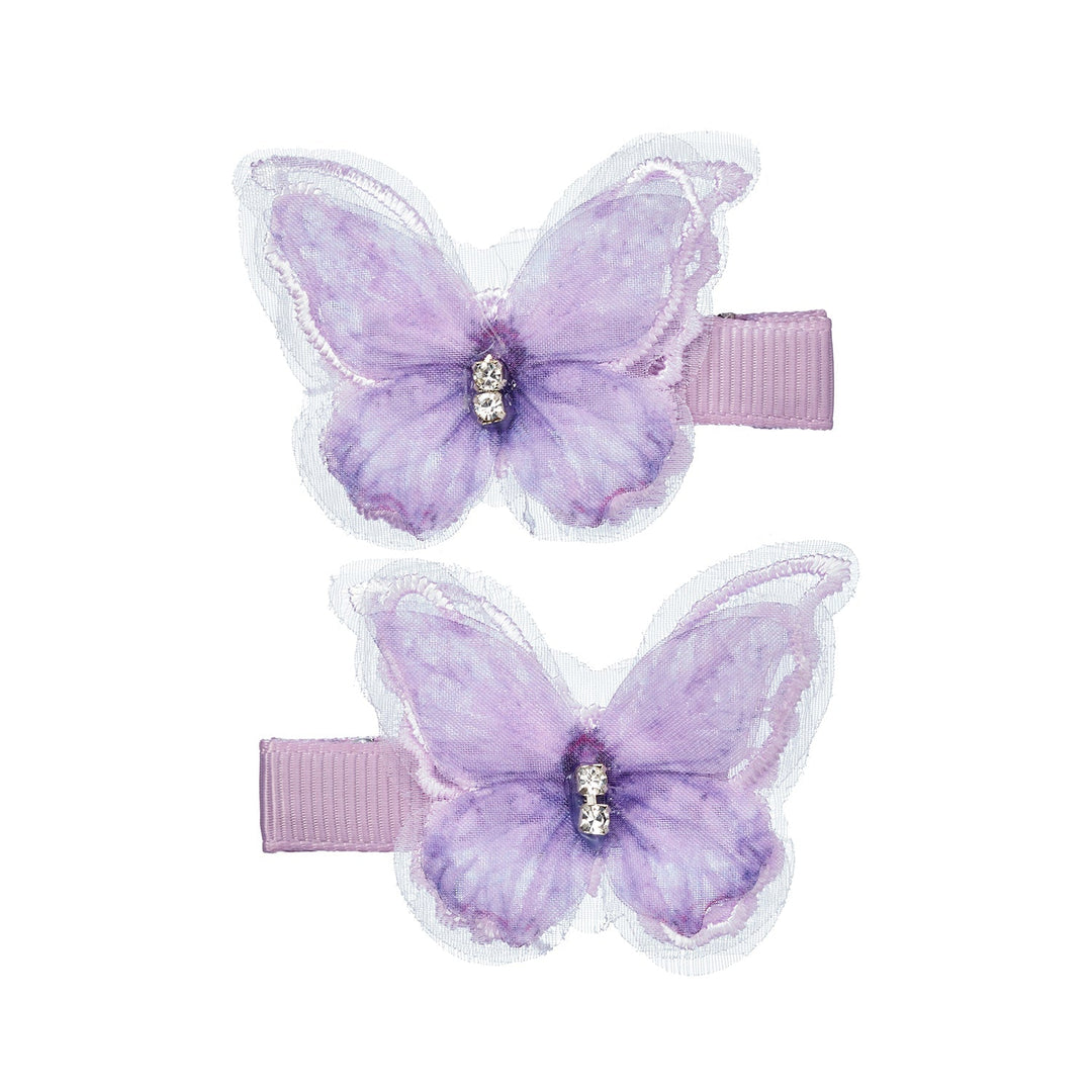 Souza Sieraden &amp; Accessoires | Haarklemmen Rifke Vlinder Paars - Kleine Eland