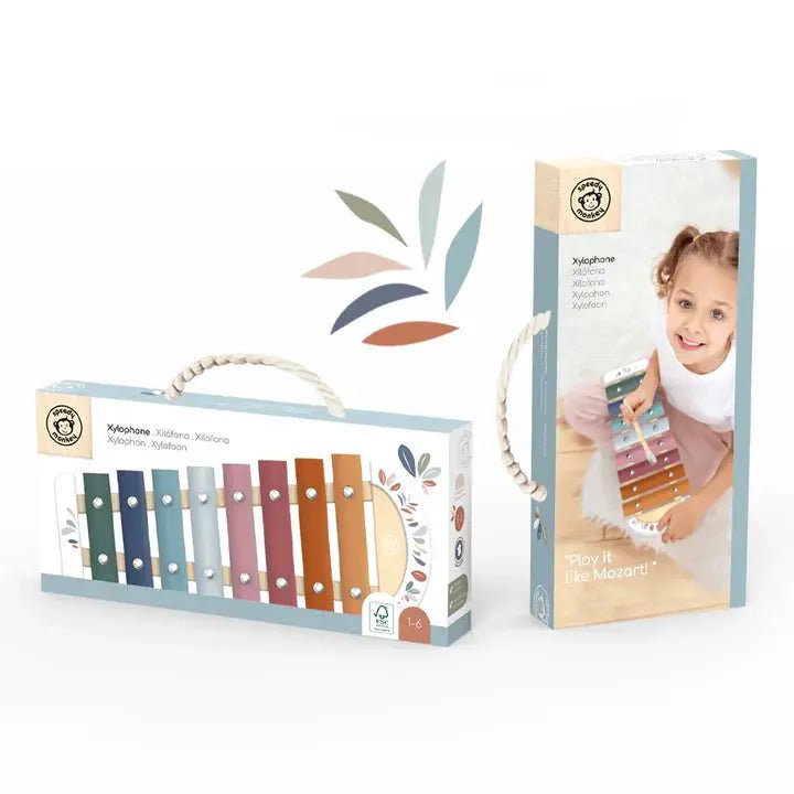 Speedy Monkey | Metallofoon | 8 toons | 27 cm | 1+ - Kleine Eland