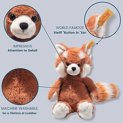 Steiff | Soft Toy | Red Panda | Benji | 28 cm | 1+ - Kleine Eland