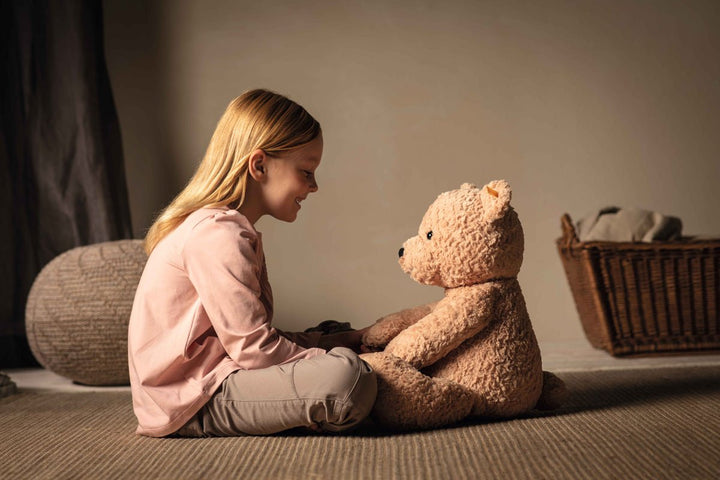 Steiff | Teddy Bear | Jimmy | Lichtbruin | 55 cm | 0+ - Kleine Eland