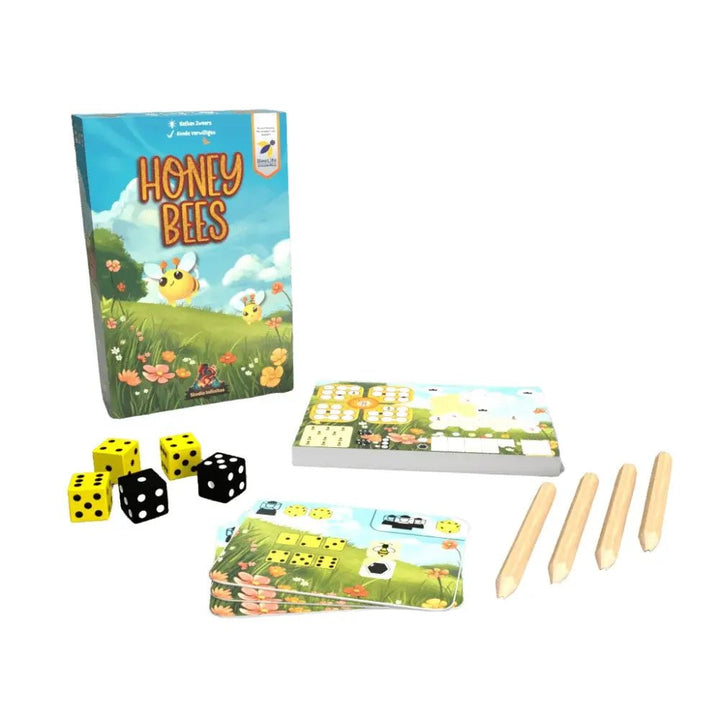 Studio Infinitus | Roll en Write spel | Honey Bees | 8+ - Kleine Eland
