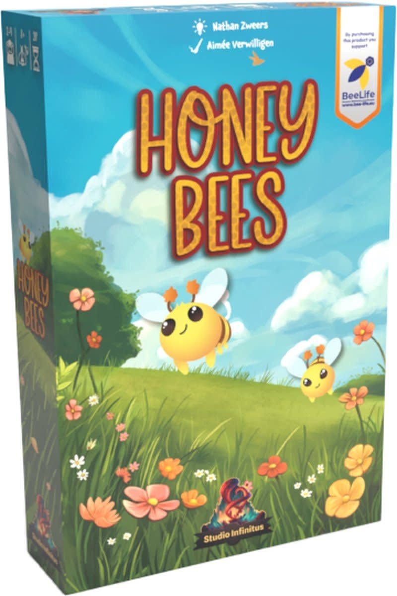 Studio Infinitus | Roll en Write spel | Honey Bees | 8+ - Kleine Eland