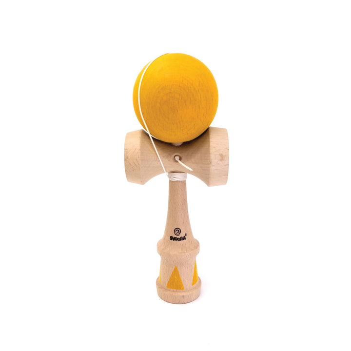Svoora houten Kendama GEOM geel