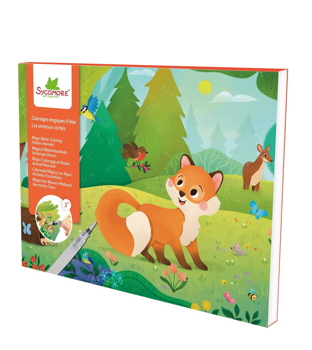 Sycomore | Magic Water Coloring | Through Nature | 3+ - Kleine Eland