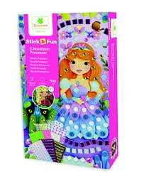 Sycomore | Stickers plakken | Mozaiek | Prinsessen | 5+ - Kleine Eland