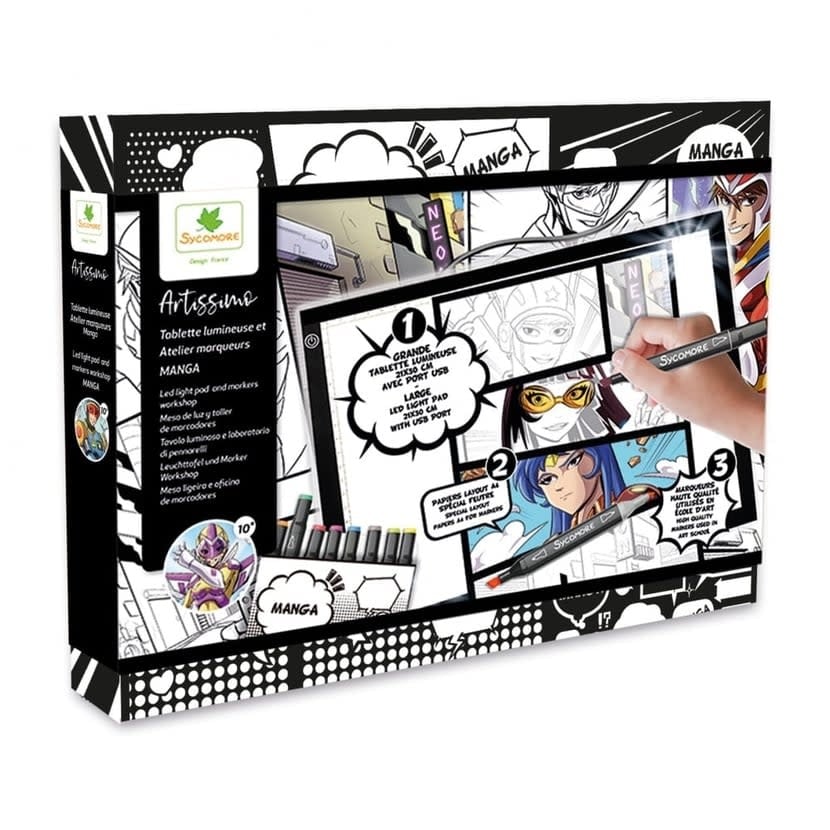 Sycomore | Tekenworkshop met XXL Light Tablet | 10+ - Kleine Eland