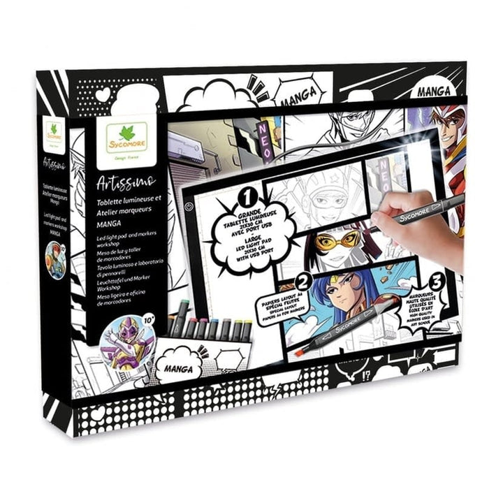 Sycomore | Tekenworkshop met XXL Light Tablet | 10+ - Kleine Eland
