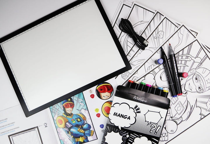 Sycomore | Tekenworkshop met XXL Light Tablet | 10+ - Kleine Eland