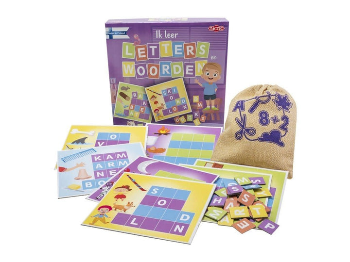 Tactic Games | Ik Leer | Letters &amp; Woorden | 4+ - Kleine Eland