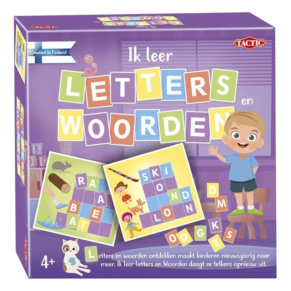 Tactic Games | Ik Leer | Letters & Woorden | 4+ - Kleine Eland