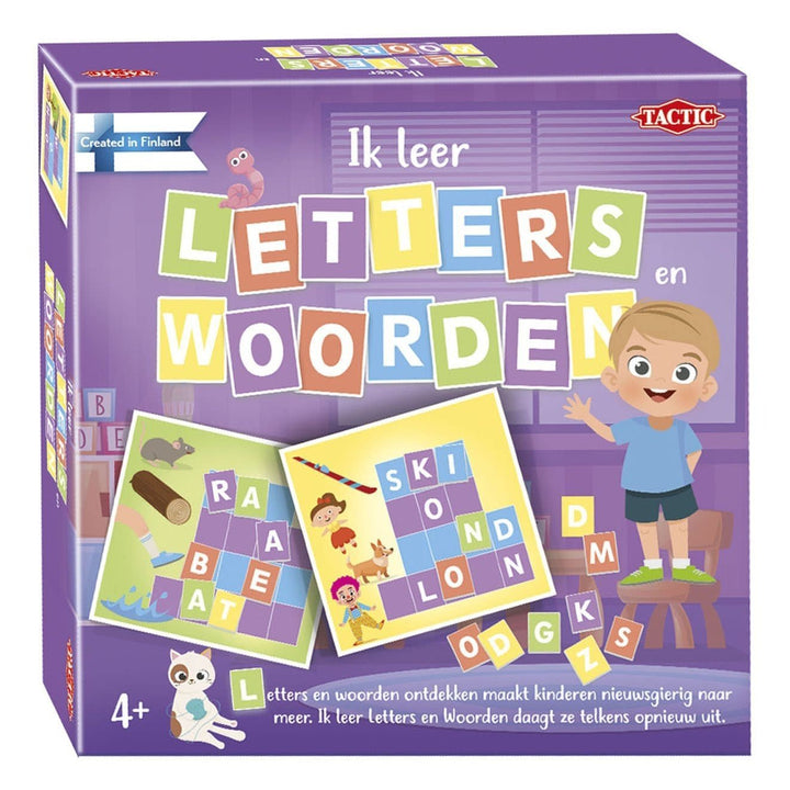 Tactic Games | Ik Leer | Letters &amp; Woorden | 4+ - Kleine Eland