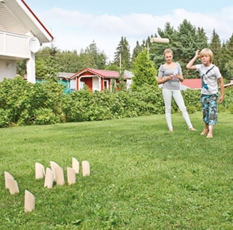 Tactic Games | Mölkky | het Original Vang - en werpspel in Houten Krat | 6+ - Kleine Eland