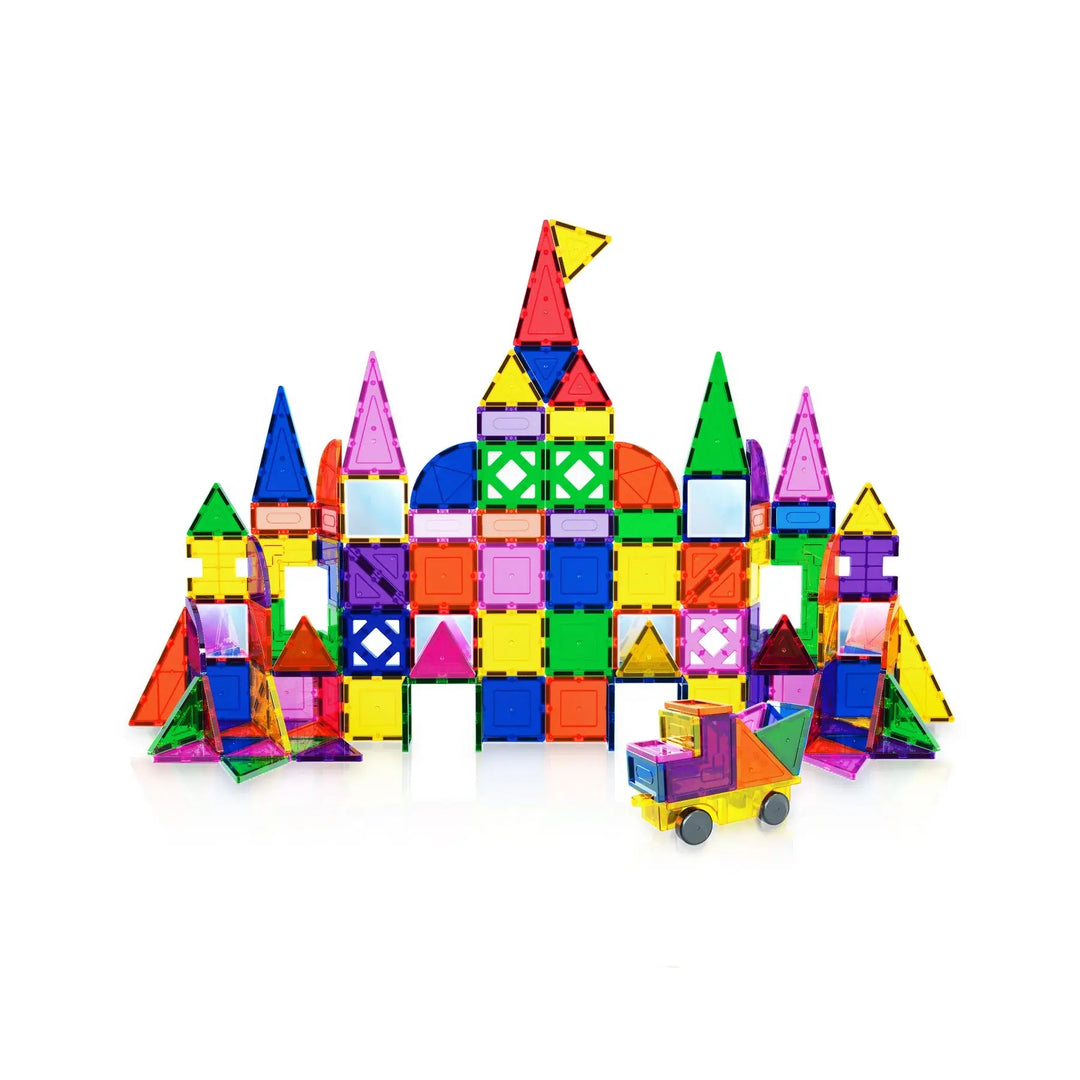 Tactic | PicassoTiles | Block Design and Mirror Building Set | 152 Pieces | 3+ - Kleine Eland