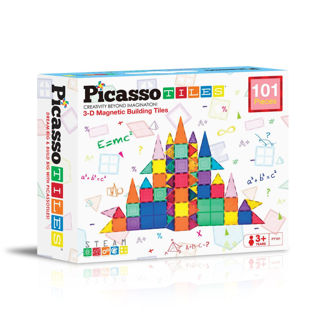 Tactic | PicassoTiles | Set | 101 delig | 3+ - Kleine Eland
