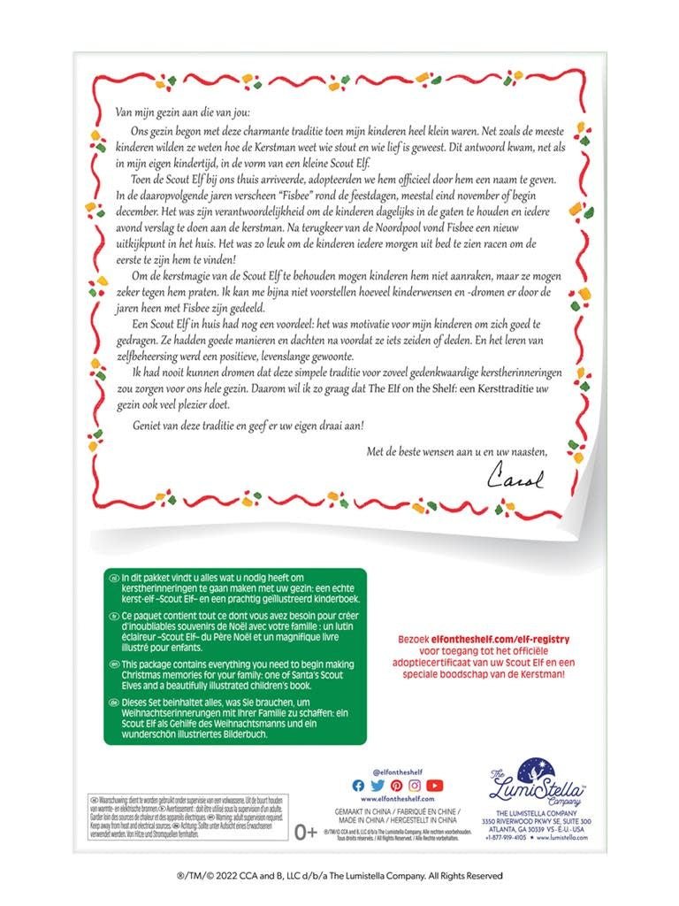 The Elf On The Shelf | Boy | Nederlands - Kleine Eland