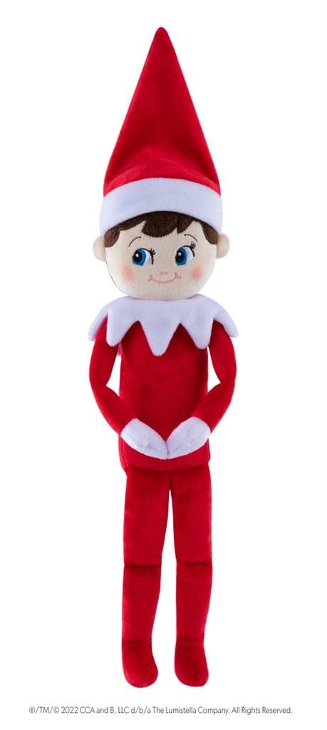 The Elf On The Shelf | Knuffel | Soft Toy | Boy | Blauwe Ogen | 30 cm | 0+ - Kleine Eland