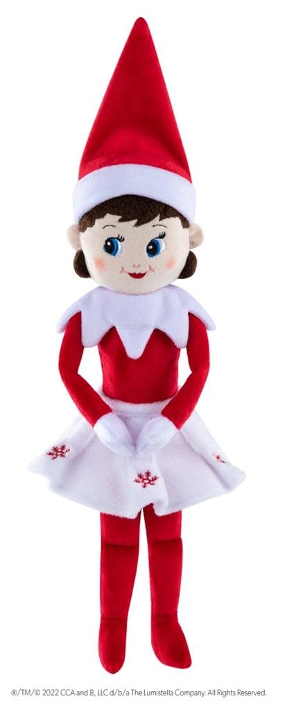 The Elf On The Shelf | Knuffel | Soft Toy | Girl | Blauwe Ogen | 30 cm | 0+ - Kleine Eland