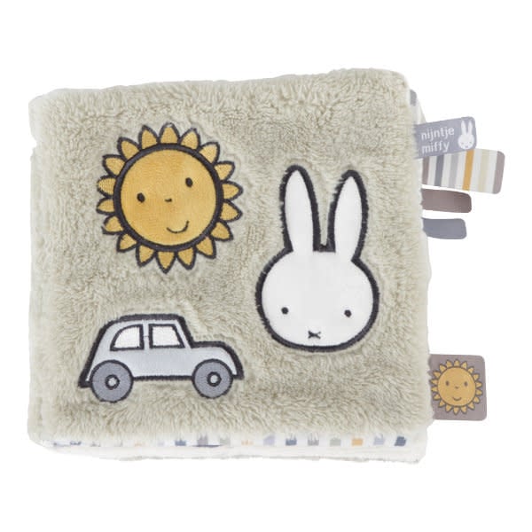 Tiamo | Stoffen Boek | Activiteitenboek | Nijntje | Fluffy Green | 0+ - Kleine Eland