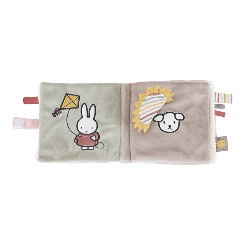 Tiamo | Stoffen Boek | Activiteitenboek | Nijntje | Fluffy Pink | 0+ - Kleine Eland