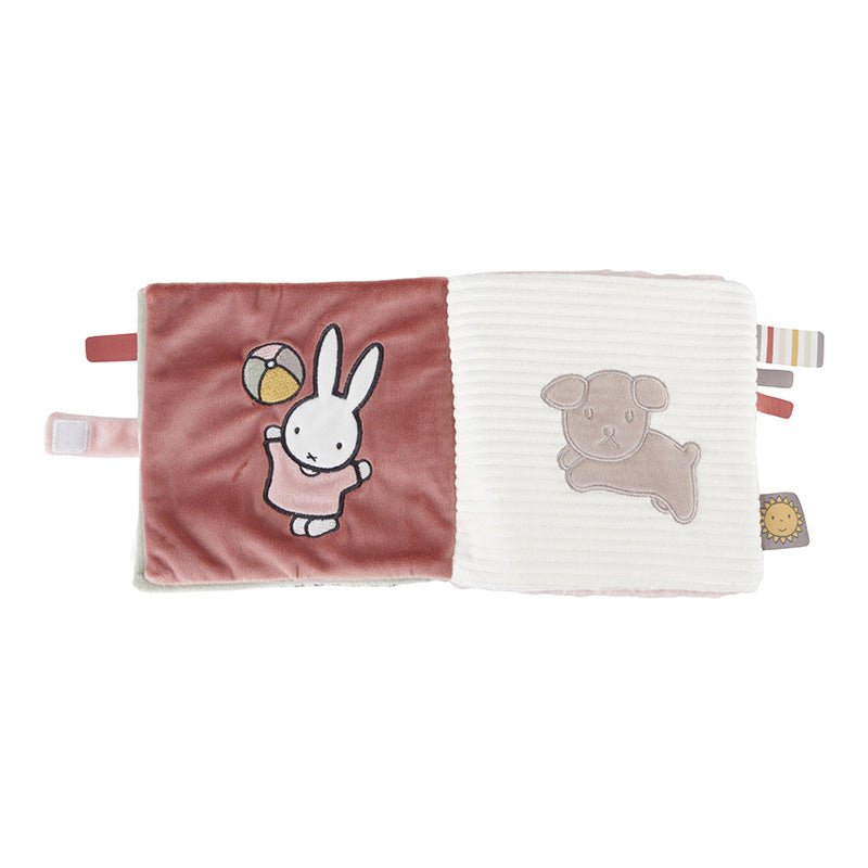 Tiamo | Stoffen Boek | Activiteitenboek | Nijntje | Fluffy Pink | 0+ - Kleine Eland