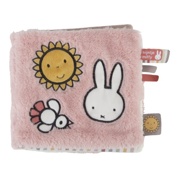 Tiamo | Stoffen Boek | Activiteitenboek | Nijntje | Fluffy Pink | 0+ - Kleine Eland